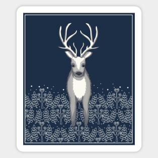 Cool deer design Sticker